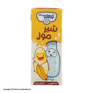 شیر موز پگاه ۲۰۰ میلی لیتری
